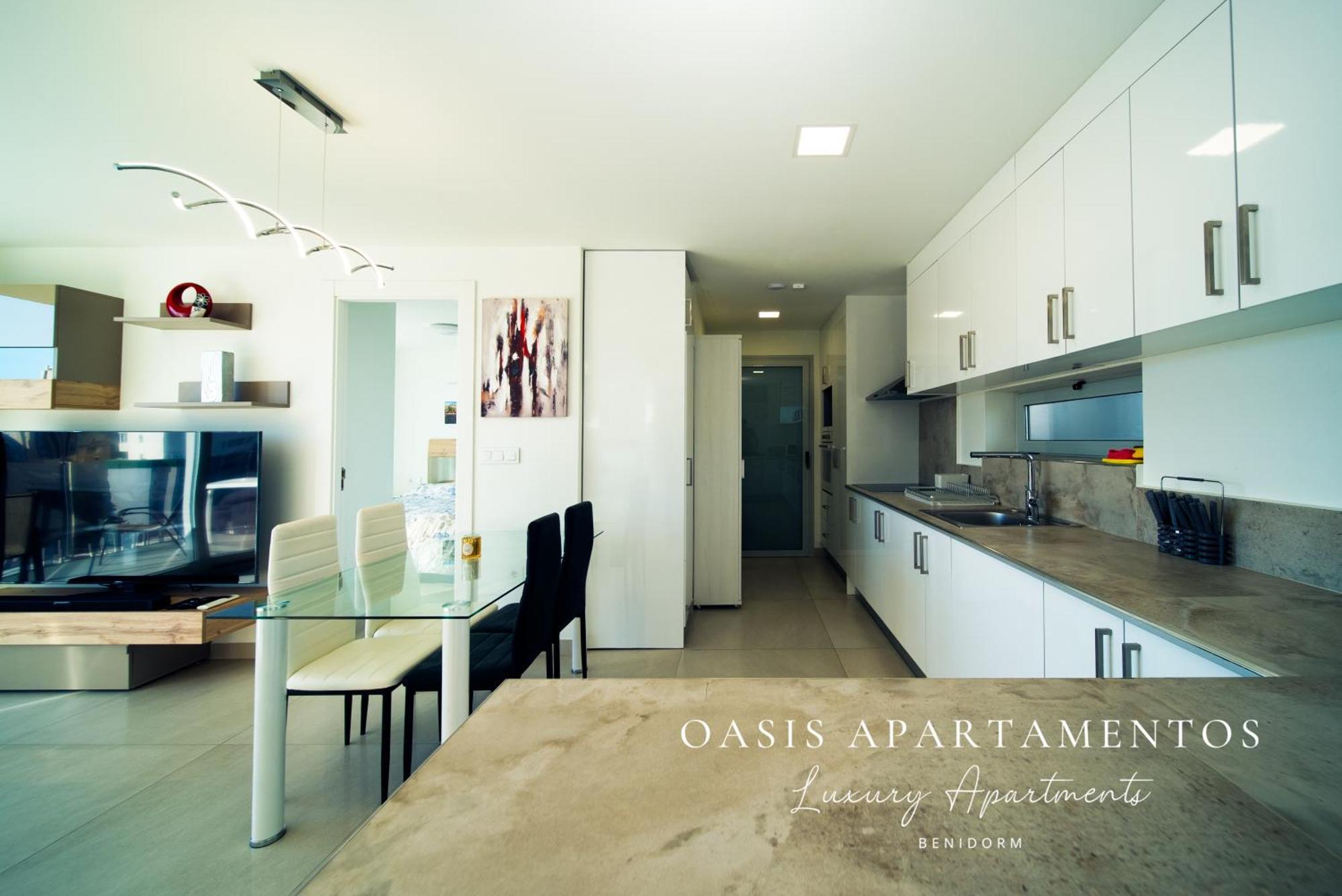 Apartamentos Oasis De La Cala Finestrat Exteriör bild